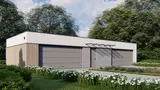 <p>Nowoczesny garaż na 4! samochody z dodatkowym miejscem do przechowywania, jest doskonałym uzupełnieniem modernistycznego domu. To doskonałe rozwiązanie jeżeli twój dom nie posiada garażu lub wszystkie Twoje samochody nie mają swojego schronienia. Sprawdzi się zarówno w cieplejszych okresach chroniąc przed nagrzaniem jak i w zimowych miesiącach oszczędzisz czas na odśnieżaniu. Warto o nim pomyśleć już na etapie planowania zagospodarowania działki. Tym bardziej, że teraz, nasz autorski projekt stylowego garażu otrzymasz w promocyjnej cenie!</p>
<p>W dokumentacji projektowej znajdziesz szczegółowy opis altany, zestawienie materiałów, czytelne rysunki techniczne oraz formularz zgłoszenia budowy:</p>
<ul><li>Opis ogólny i wytyczne dotyczące altan</li><li>Charakterystyka projektowanego obiektu</li><li>Opis konstrukcji</li><li>Opis rozplanowania prac montażowych</li><li>Zestawienie materiałów</li><li>Perspektywy</li><li>Rzut fundamentów i nawierzchni</li><li>Rzut przyziemia i dachu</li><li>Rzut więźby</li><li>Przekrój A-A</li><li>Elewacje</li><li>Rozwinięcie ścian</li><li>Aksonometria konstrukcji</li><li>Detale połączeń elementów drewnianych</li><li>Formularz zgłoszenia budowy</li></ul>