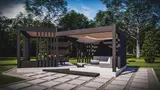 <p>Nowoczesna altana jest doskonałym uzupełnieniem modernistycznego domu. To doskonałe miejsce na rodzinny posiłek czy wieczorne spotkanie z przyjaciółmi. Szczególnie w cieplejszych okresach. Warto o niej pomyśleć już na etapie planowania zagospodarowania działki. Tym bardziej, że teraz, nasz autorski projekt stylowej altany otrzymasz w promocyjnej cenie!</p>
<p>W dokumentacji projektowej znajdziesz szczegółowy opis altany, zestawienie materiałów, czytelne rysunki techniczne oraz formularz zgłoszenia budowy:</p>
<ul><li>Opis ogólny i wytyczne dotyczące altan</li><li>Charakterystyka projektowanego obiektu</li><li>Opis konstrukcji</li><li>Opis rozplanowania prac montażowych</li><li>Zestawienie materiałów</li><li>Perspektywy</li><li>Rzut fundamentów i nawierzchni</li><li>Rzut przyziemia i dachu</li><li>Rzut więźby</li><li>Przekrój A-A</li><li>Elewacje</li><li>Rozwinięcie ścian</li><li>Aksonometria konstrukcji</li><li>Detale połączeń elementów drewnianych</li><li>Formularz zgłoszenia budowy</li></ul>