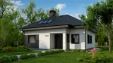 Namo projektas Z64 a - Su mansarda