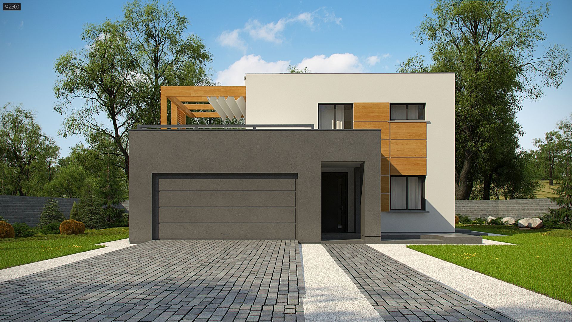 современный дом с гаражом. двухэтажный додом с плоской крышей. проекты домов с плоской крышей. двухэтажный дом с гаражом плоская крыша. двухэтажный дом с плоской крышей и гаражом на 2 машины.