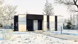 Namo projektas Zx116 B - Sumažintos svetainės variantas