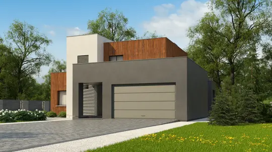 やーページ Projekt domu Zx12 Tradycyjna bryła we współczesnej oprawie z