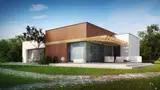 Gotowy projekt domu Zx101 - Komfortowy dom parterowy o nowoczesnym wyglądzie z linii modern.