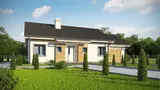 Mājas projekts Z7 D 30 GP - Mazas mājas projekts ar garāžu - Z7 D 30 GP