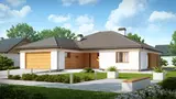 Mājas projekts Z199 D - Vienstāva mājas projekts ar divvietīgu garāžu - Z199 D