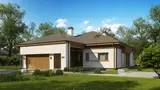 Mājas projekts Z200 P - Modernas mājas projekts ar bēniņiem - Z200 P
