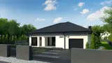 Mājas projekts Z441 - Vienstāvu mājas projekts ar garāžu - Z441