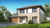 Mājas projekts Zx24 GL2 - Ģimenes māju projekts ar divvietīgu garāžu - Zx24 GL2