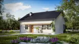 Gotowy projekt domu Z261 - Wygodny dom parterowy z dużą kotłownią oraz opcją adaptacji poddasza na użytkowe.