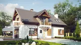 Namo projektas Z223 D - Medinis karkasas