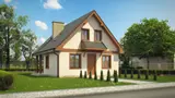 Gotowy projekt domu Z30 bl - wersja bez lukarn