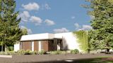 Gotowy projekt domu Zx88 - Nowoczesny dom parterowy z płaskim dachem i garażem dwustanowiskowym.