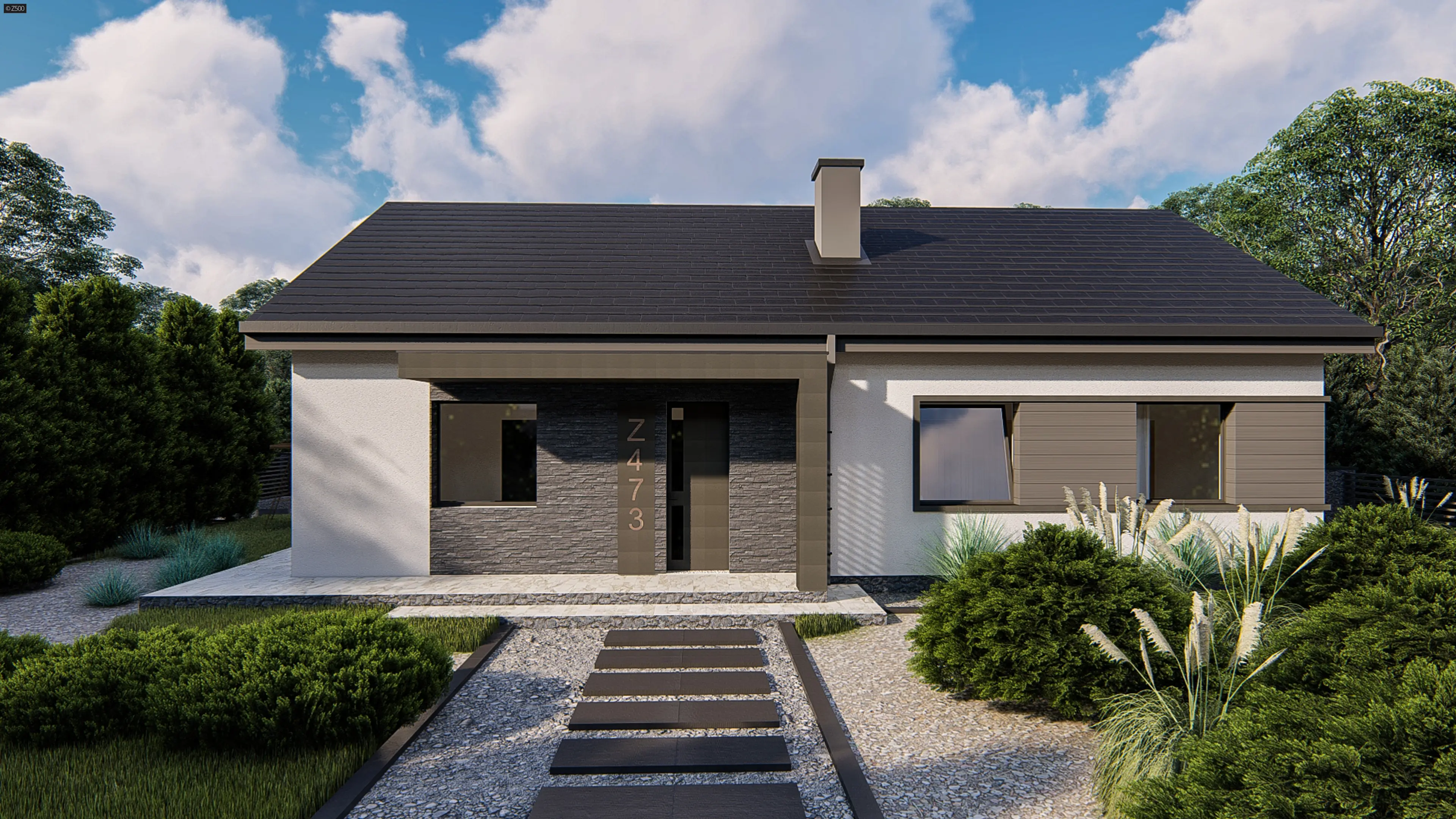 Дом 473. Строительство дома. Два дома на одном участке. Z500 проект zx78. Дом 473.