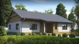 Gotowy projekt domu Z41 + - wariant powiększony o 140cm