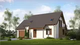 Gotowy projekt domu Z162 GLv2 - Z garażem z lewej strony, nieużytkowe poddasze nad garażem