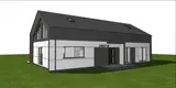 Gotowy projekt domu Z454 P v2 (I) Real Green - Wariant projektu z budową Real Green w stylu nowoczesnej stodoły