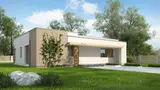 Gotowy projekt domu Zx53 + - Wersja powiększona. Nowoczesny dom parterowy z funkcjonalnym wnętrzem.
