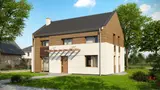 Gotowy projekt domu Zx11 C - wariant ze zmienionym układem pomieszczeń