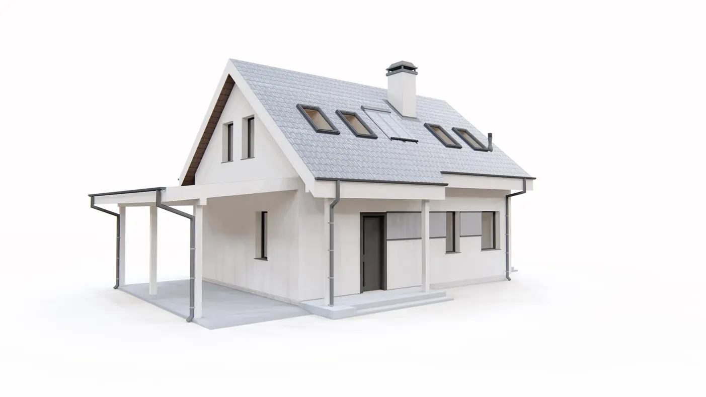 Home project  - Tani w realizacji, ekonomiczny w utrzymaniu, wygodny dom z gabinetem na parterze