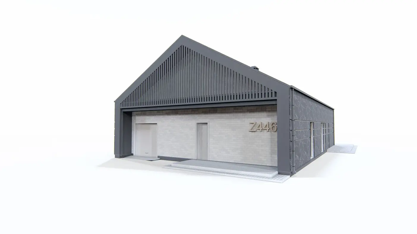 Mājas projekts  - Vienstāva mājas projekts - Z446