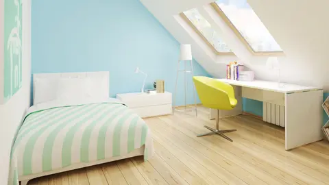 gotowy projekt domu Z40 – aranżacja wnętrz, Łatwy i tani w budowie projekt domu z dachem dwuspadowym i wykuszem od ogrodu.