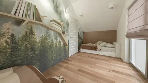 gotowy projekt domu Z541 D RI – aranżacja wnętrz, Budynek rekreacji indywidualnej o powierzchni zabudowy 35m2 - sama architektura