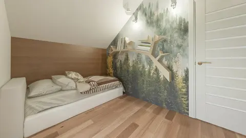 gotowy projekt domu Z541 D RI – aranżacja wnętrz, Budynek rekreacji indywidualnej o powierzchni zabudowy 35m2 - sama architektura