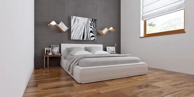 gotowy projekt domu Z16 35 +200 – aranżacja wnętrz, Dom z poddaszem użytkowym z trzema pokojami, dachem kopertowym i dużym tarasem