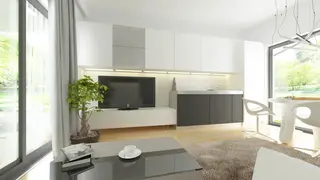 gotowy projekt domu Z544 – aranżacja wnętrz, Budynek rekreacji indywidualnej o powierzchni zabudowy 35m2 na zgłoszenie