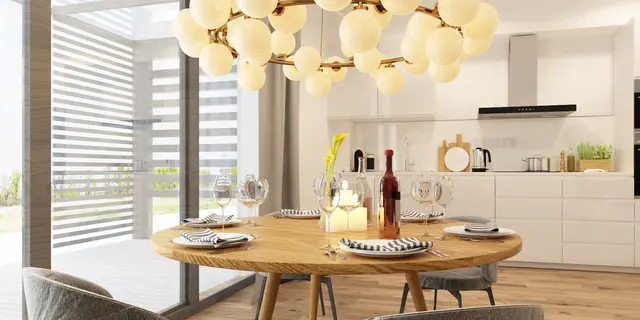 gotowy projekt domu ZB44 – aranżacja wnętrz, Nowoczesny bliźniak dwulokalowy z niezależnymi mieszkaniami i osobnym wejściem