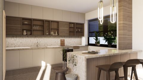 gotowy projekt domu Zx96 – aranżacja wnętrz, Nowoczesny dom parterowy w układzie L, z garażem i przeszkleniami na ogród