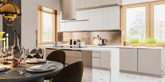 gotowy projekt domu Z555 – aranżacja wnętrz, Nowoczesny dom z oryginalnymi elementami wykończenia dla dużej rodziny