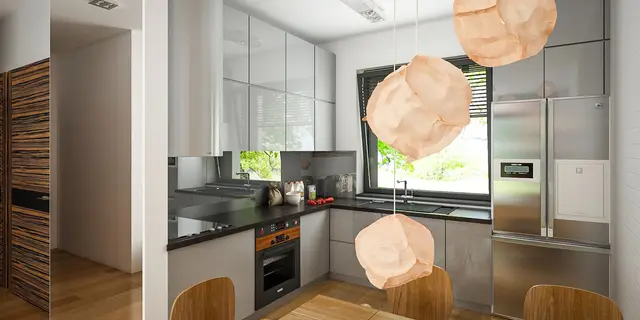 gotowy projekt domu Z428 st – aranżacja wnętrz, Wariant ze stropem Teriva oraz więźbą tradycyjną