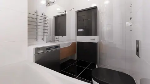 gotowy projekt domu Z7 35 + – aranżacja wnętrz, Powiększony wariant projektu z kątem nachylenia dachu 35 st.
