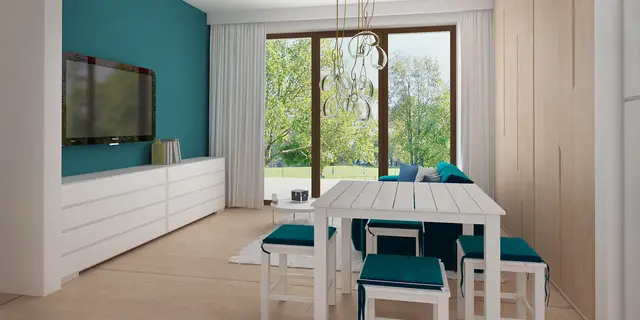 gotowy projekt domu Z451 D Eneroo – aranżacja wnętrz, Twój DOM w paczce