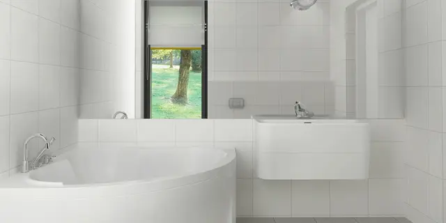 gotowy projekt domu Z459 D EcoDom – aranżacja wnętrz, Dom o powierzchni 126 m2 z dachem dwuspadowym, 4 pokojami oraz dużym salonem