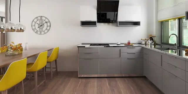 gotowy projekt domu Z459 D EcoDom – aranżacja wnętrz, Dom o powierzchni 126 m2 z dachem dwuspadowym, 4 pokojami oraz dużym salonem