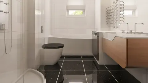 gotowy projekt domu Z7 P OPTIMUS – aranżacja wnętrz, Wariant z poddaszem w technologii drewnianej prefabrykowanej "Domy Przyszłości"