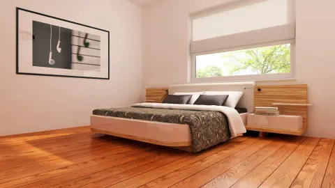 gotowy projekt domu Z7 P OPTIMUS – aranżacja wnętrz, Wariant z poddaszem w technologii drewnianej prefabrykowanej "Domy Przyszłości"