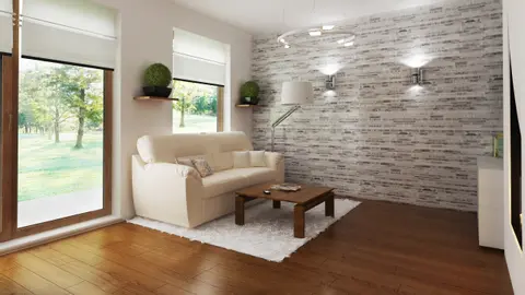 home project Z60 – interior arrangement, Mały, zgrabny i tani w budowie dom z werandą. Sprawdzi się również jako letniskowy.