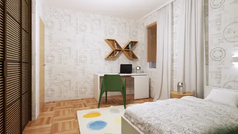 gotowy projekt domu Z191 – aranżacja wnętrz, Funkcjonalny parterowy dom z dachem dwuspadowym oraz opcją adaptacji poddasza.