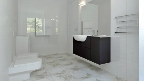 home project Z295 – interior arrangement, Zgrabny dom o nowoczesnym wyglądzie z dachem kopertowym, także na wąską działkę.