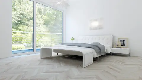 home project Z295 – interior arrangement, Zgrabny dom o nowoczesnym wyglądzie z dachem kopertowym, także na wąską działkę.