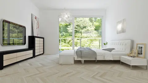 home project Z295 – interior arrangement, Zgrabny dom o nowoczesnym wyglądzie z dachem kopertowym, także na wąską działkę.