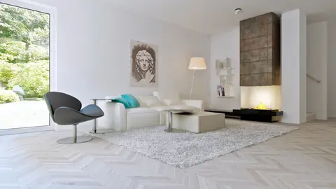 home project Z295 – interior arrangement, Zgrabny dom o nowoczesnym wyglądzie z dachem kopertowym, także na wąską działkę.
