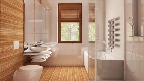 home project Z69 – interior arrangement, Wygodny, parterowy dom z 3 sypialniami, przestronnym salonem i zadaszonym tarasem.