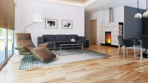 gotowy projekt domu Zx105 – aranżacja wnętrz, Parterowy dom w stylu modern z obszernymi, jasnymi wnętrzami na planie kwadratu