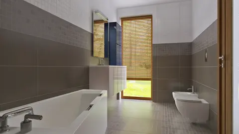 home project Zx106 – interior arrangement, Nowoczesny dom parterowy o wyjątkowym stylu z funkcjonalnym wnętrzem.