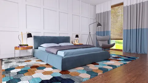 home project Zx106 – interior arrangement, Nowoczesny dom parterowy o wyjątkowym stylu z funkcjonalnym wnętrzem.