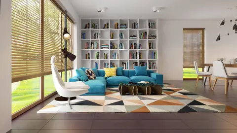 home project Zx106 – interior arrangement, Nowoczesny dom parterowy o wyjątkowym stylu z funkcjonalnym wnętrzem.